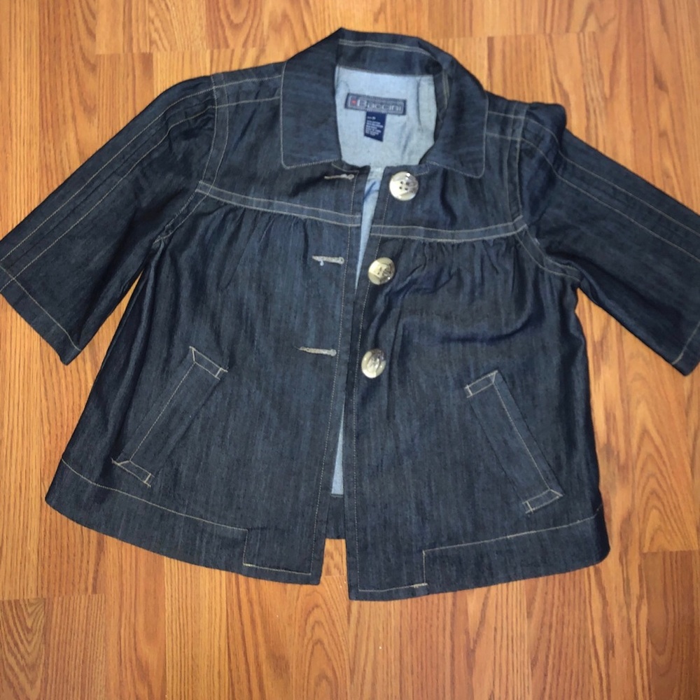 Women’s jean blazer